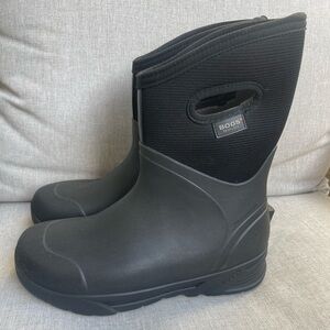 BOGS Bozeman Mid Black Waterproof Boots